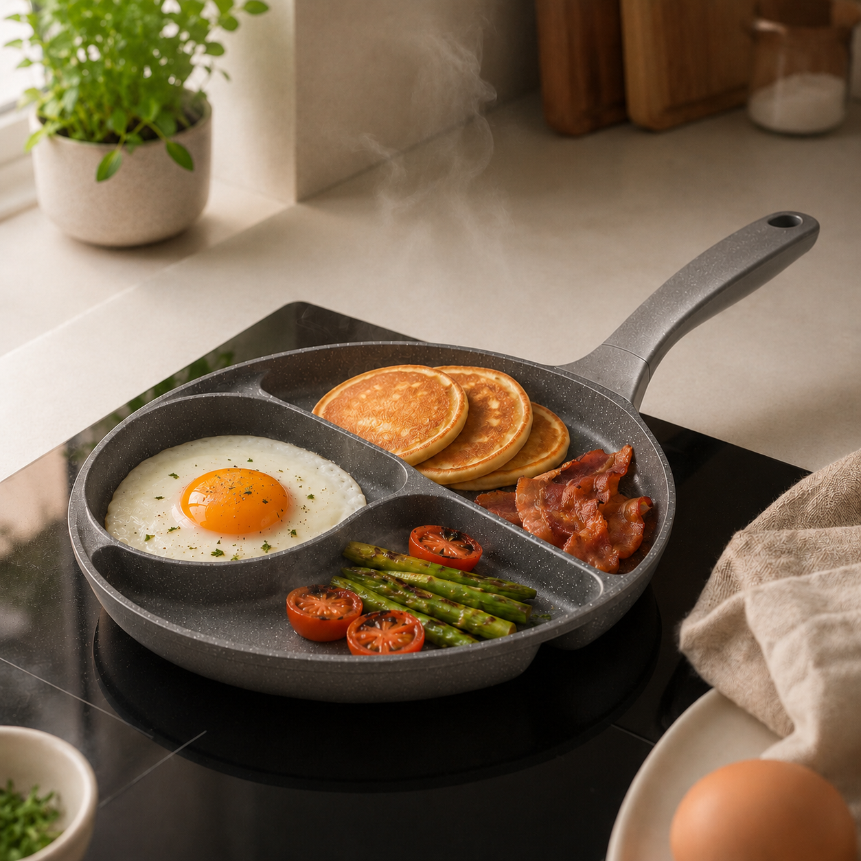 Zenveray™ MorningGrid Divided Breakfast Pan